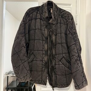 Women’s Free People Black Quilted Jacket